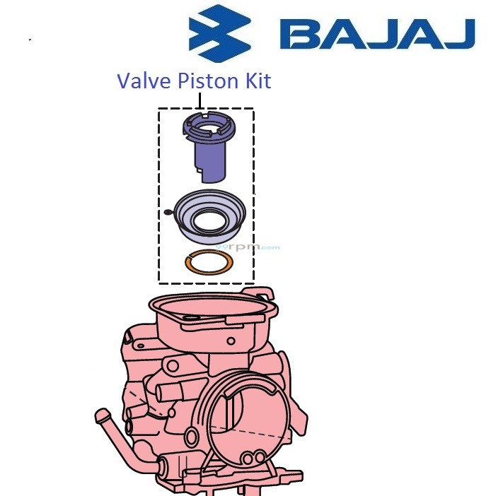 Bajaj Pulsar AS200 Valve Piston Kit