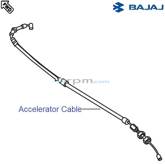 Pulsar 150 accelerator cable price deals