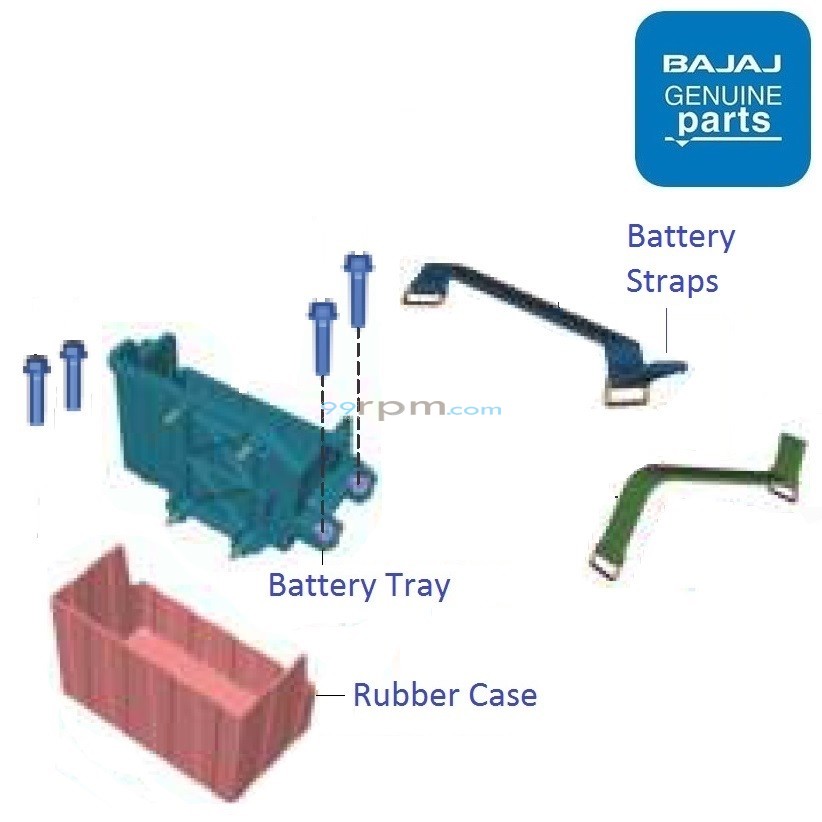 Bajaj Dominar 400 Battery Tray