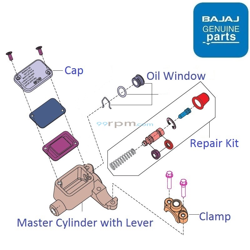 Bajaj v15 brake shoe price on sale