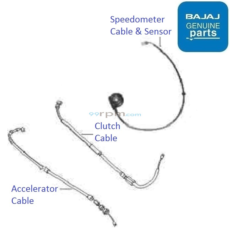 Bajaj Pulsar 220 DTS Fi Cables