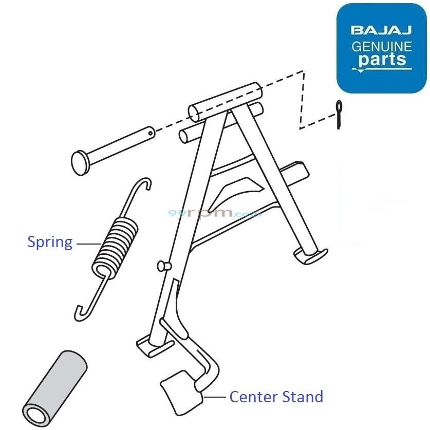 Bajaj Pulsar 220 DTS Fi Center Stand