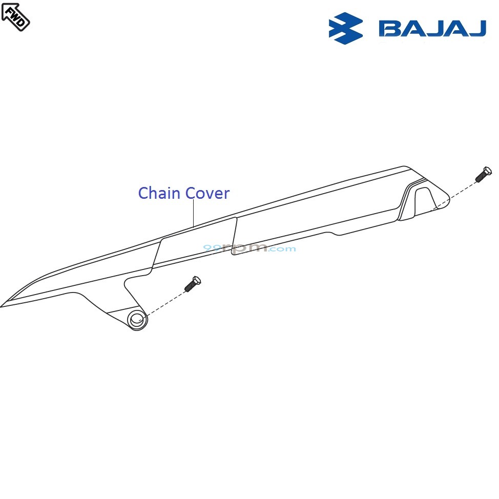 Pulsar 220 chain cover deals
