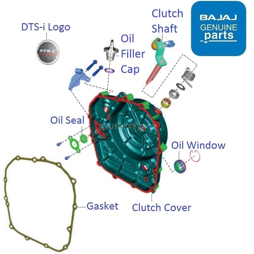 Bajaj Dominar 400 Clutch Cover
