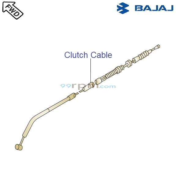 Bajaj Avenger Street 220 DTSi Clutch Cable