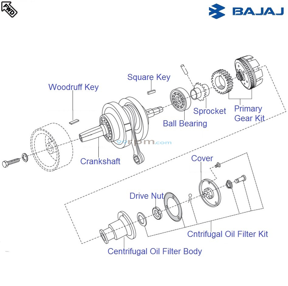 Pulsar 150 engine bearing price outlet