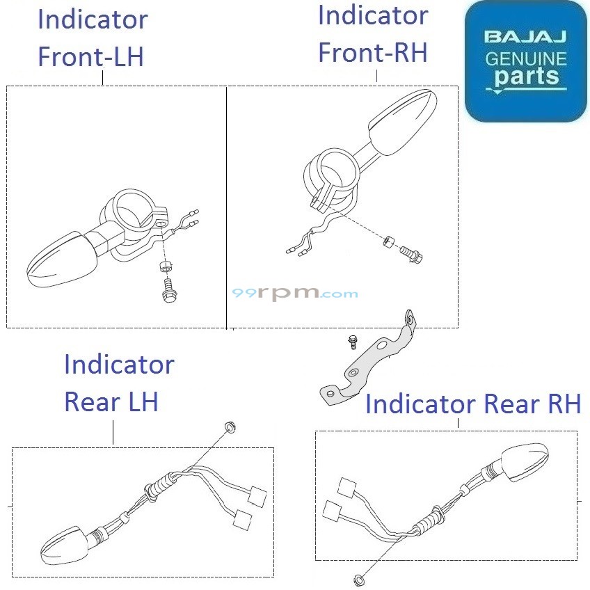 Bajaj discover 100cc indicator price cheap