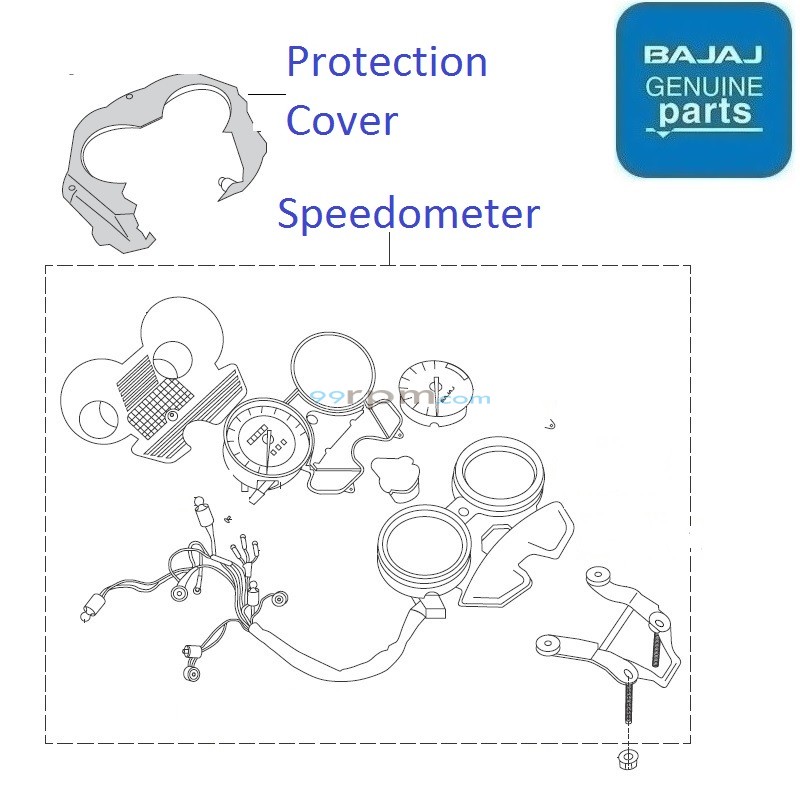 Bajaj discover 100m speedometer outlet