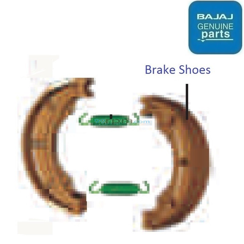 Bajaj discover 100 brake shoe price best sale