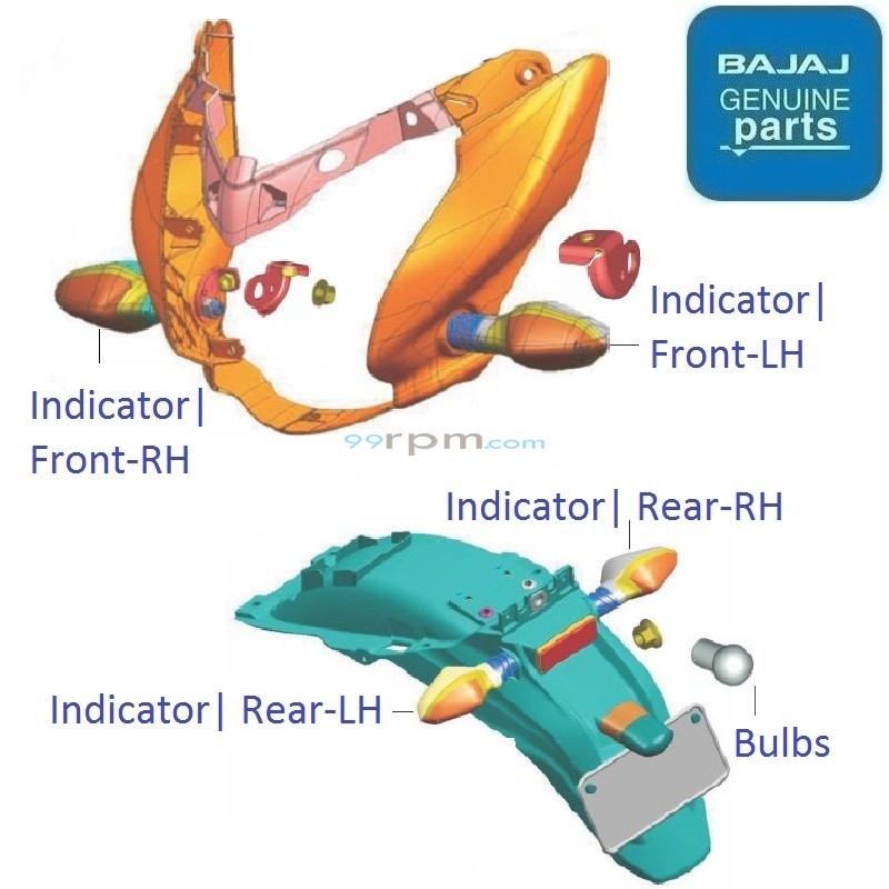 Discover 100T 2013 2014 Side Indicator