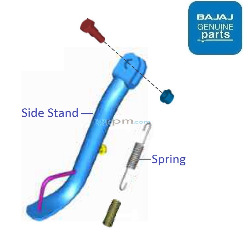 Bajaj Discover 110 BS4 2018 20 Side Stand