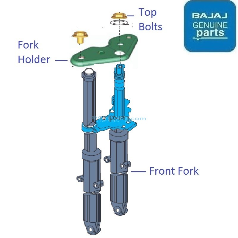Discover 125T 2013 2014 Front Suspension Fork