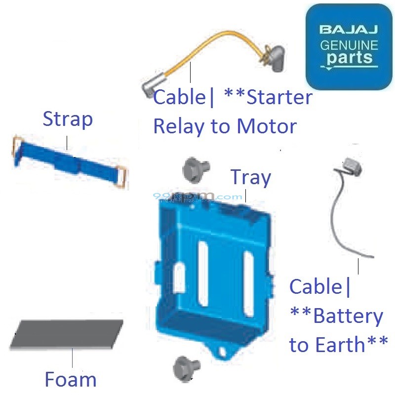 Discover 150F 2014 2016 Battery Tray