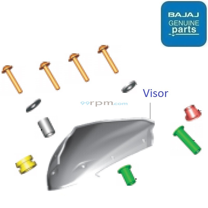 Discover 150F 2014 2016 Visor