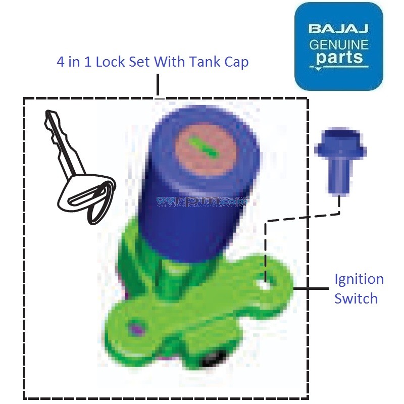 Pulsar 135 ls lock set price sale