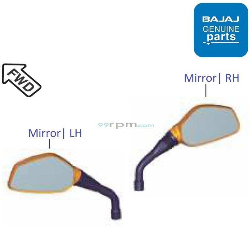 Bajaj Dominar 400 Rear View Mirror f