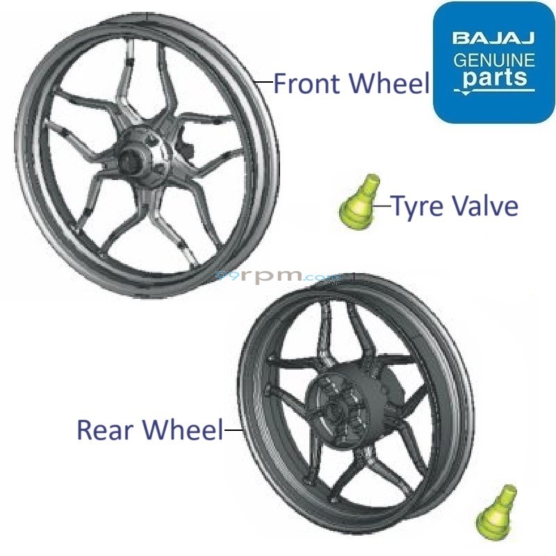 Pulsar 220 alloy wheel price new arrivals