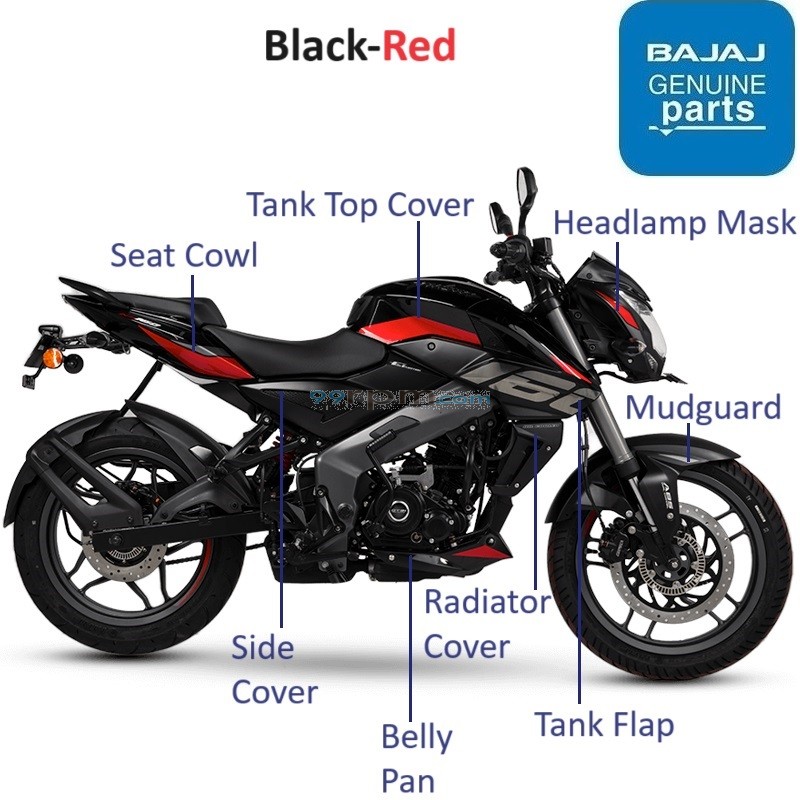 Pulsar ns160 red on sale