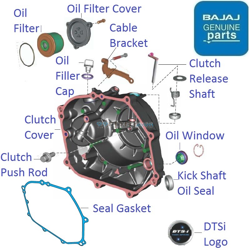 Bajaj platina clutch price on sale