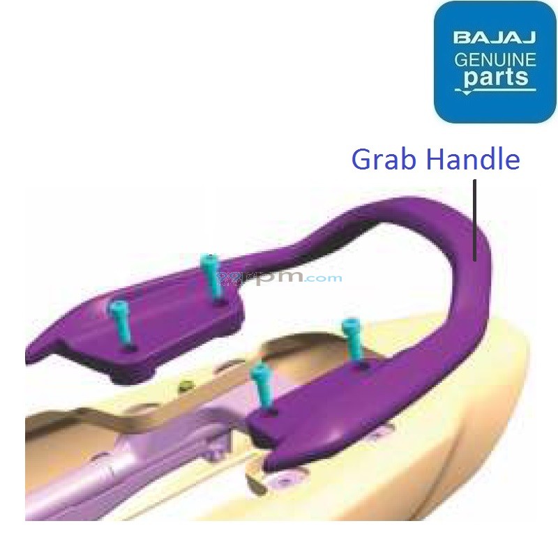 Platina 110 BS6 2020 Rear Seat Grab Handle