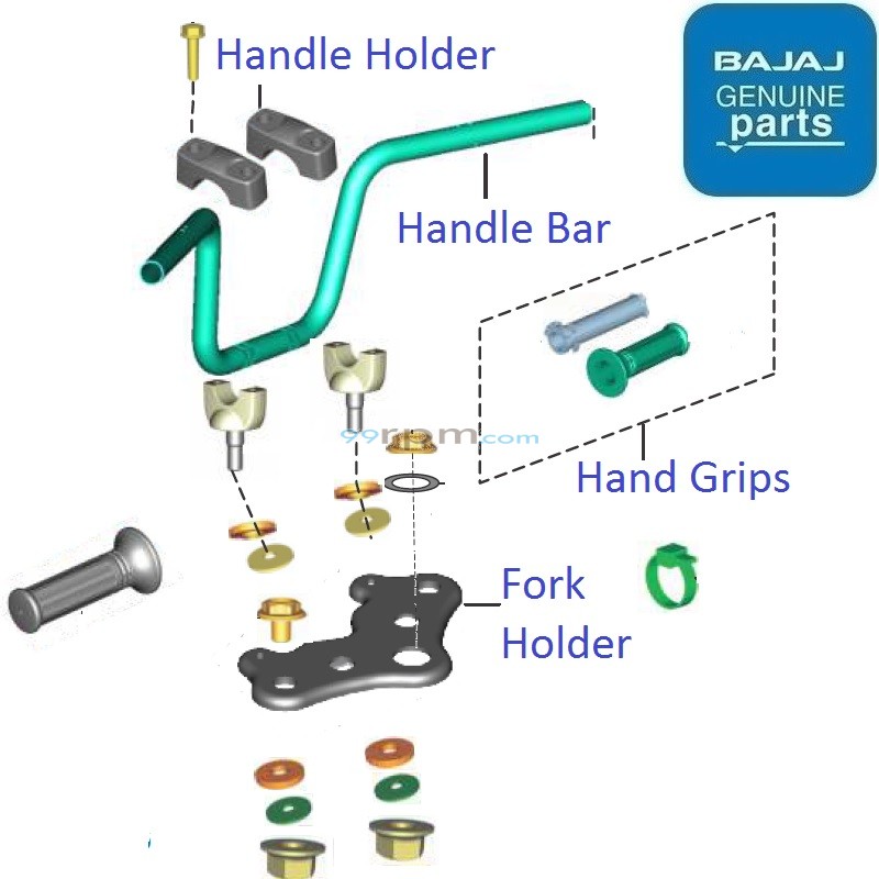 Bajaj platina handle price hotsell