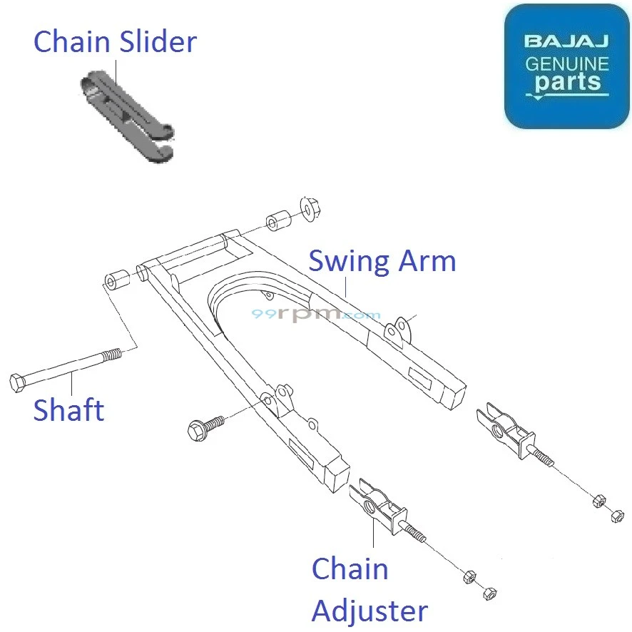 Pulsar 150 swing arm price outlet