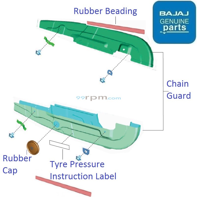 Pulsar 150 dtsi chain cover price cheap