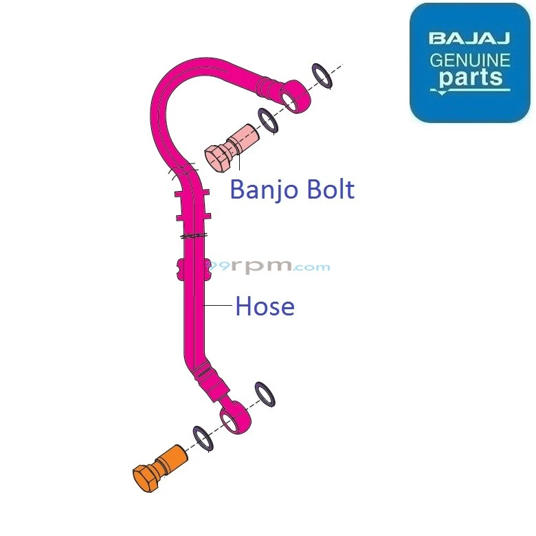 Pulsar 150 disc brake pipe price new arrivals