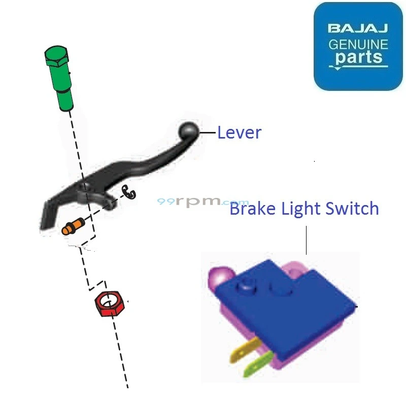Pulsar 150 brake light discount
