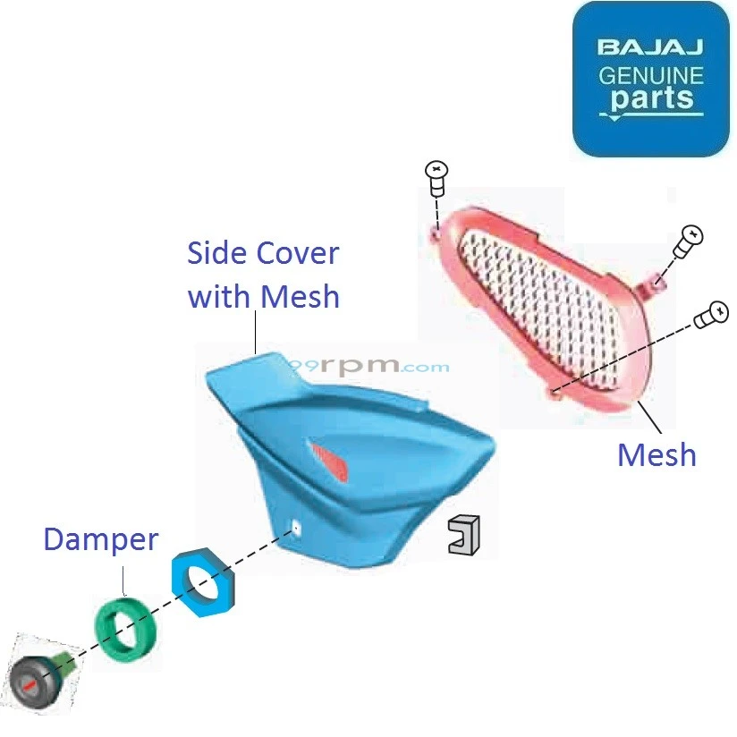 Pulsar 150 battery cover price on sale