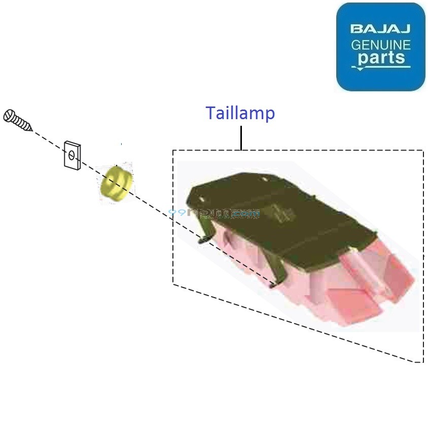 Bajaj Pulsar 150 BS4 Taillight