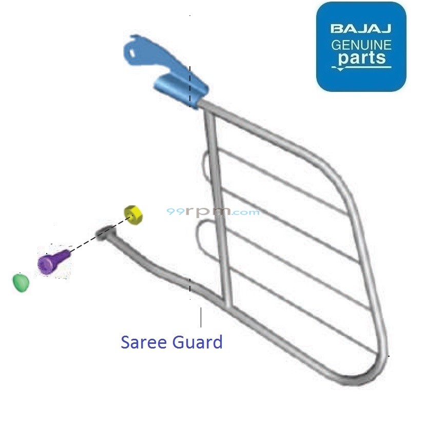 Pulsar 150 saree guard clearance