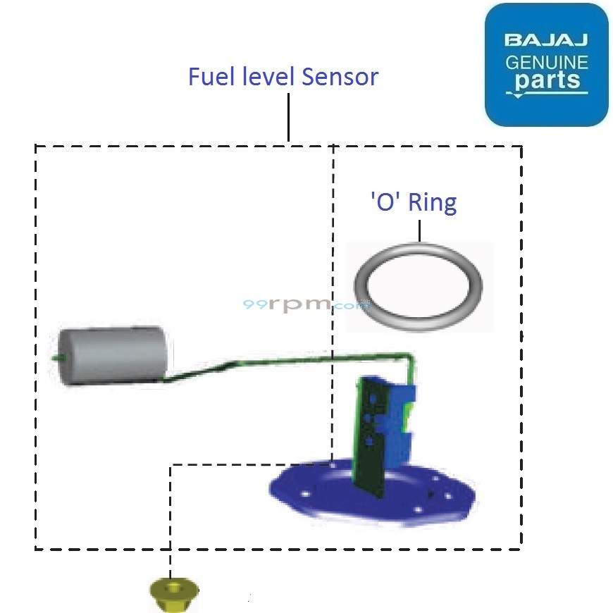 Bajaj Pulsar 180F Neon Fuel Level Sensor