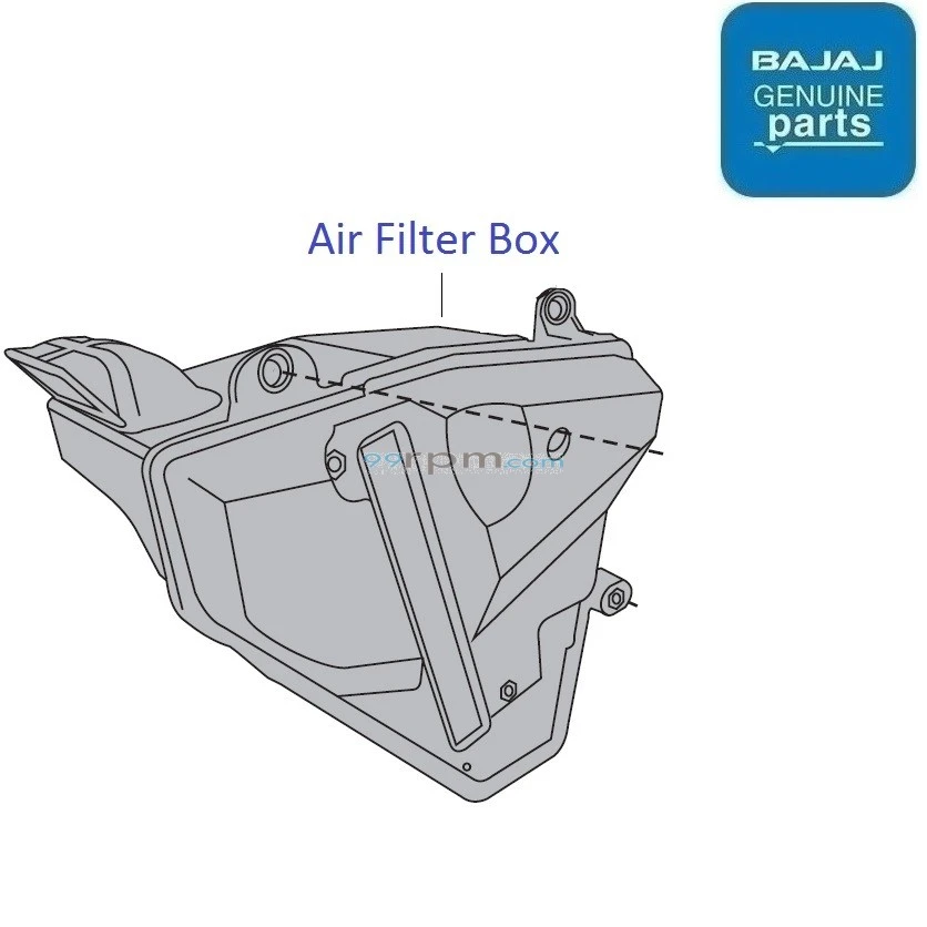 Pulsar 180 air filter box sales