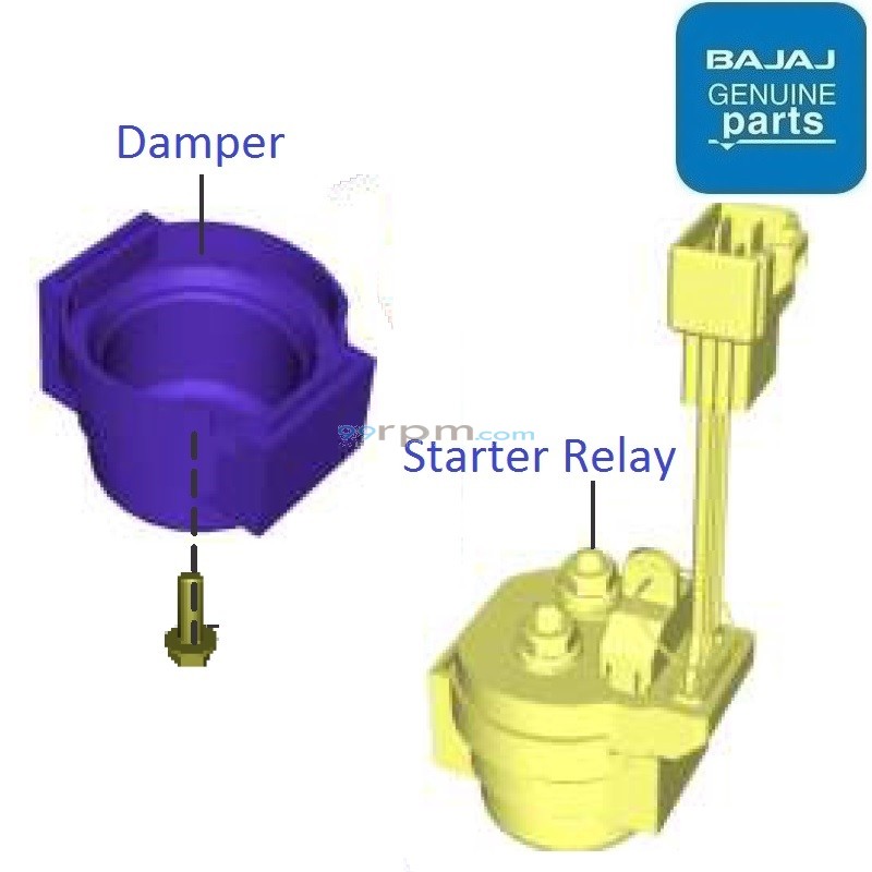 Bajaj Pulsar NS200 (BS6, 20212023) Starter Relay