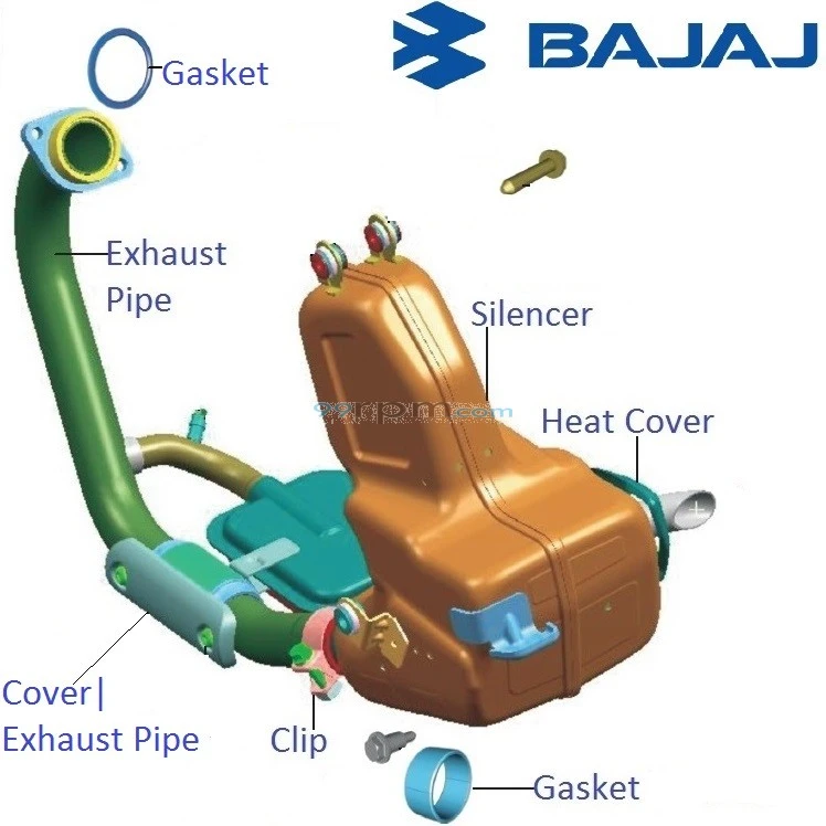 Bajaj Pulsar 200NS Silencer