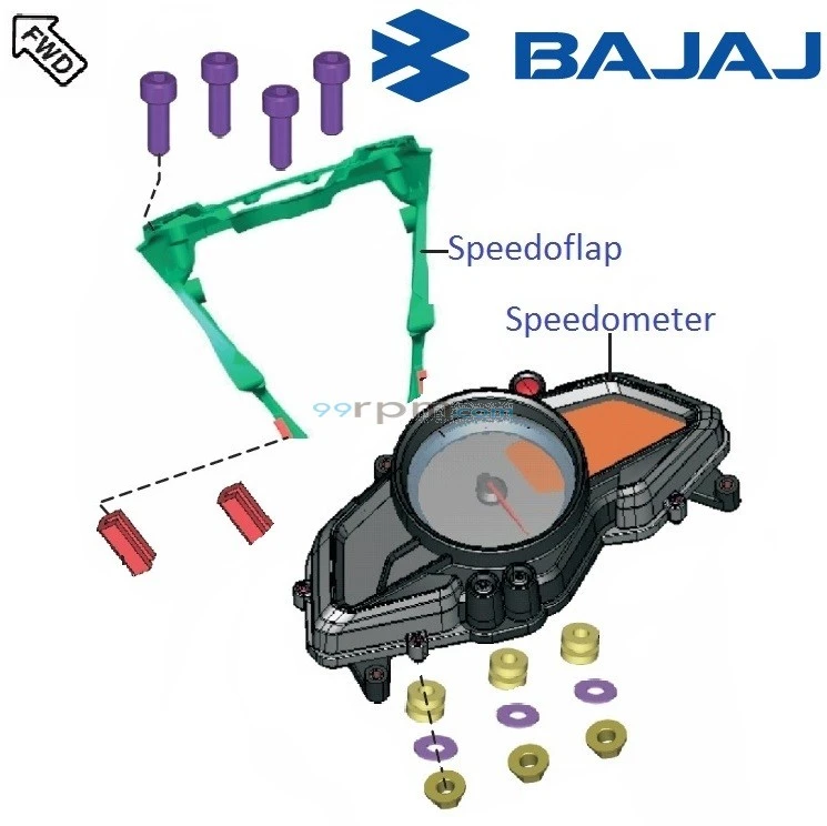 Bajaj Pulsar 200NS Speedometer