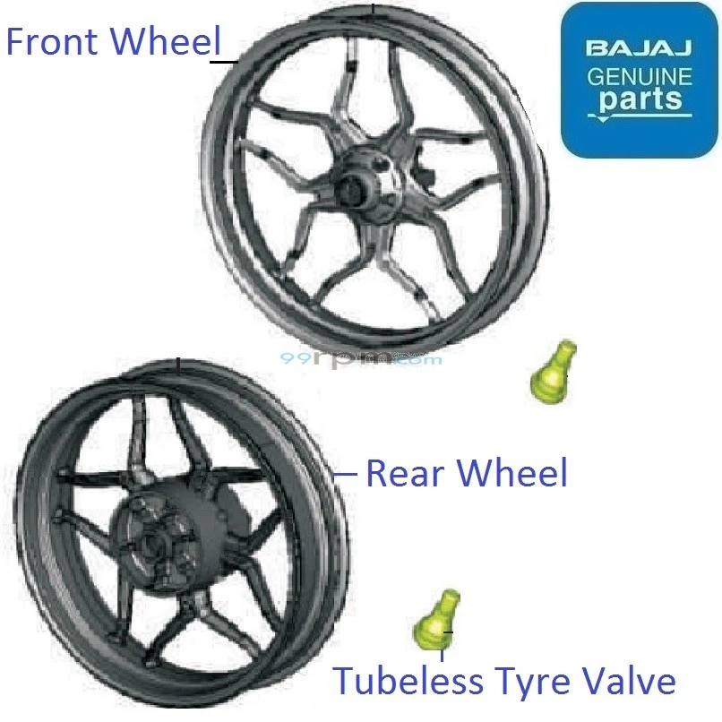 Bajaj pulsar alloy wheel price top