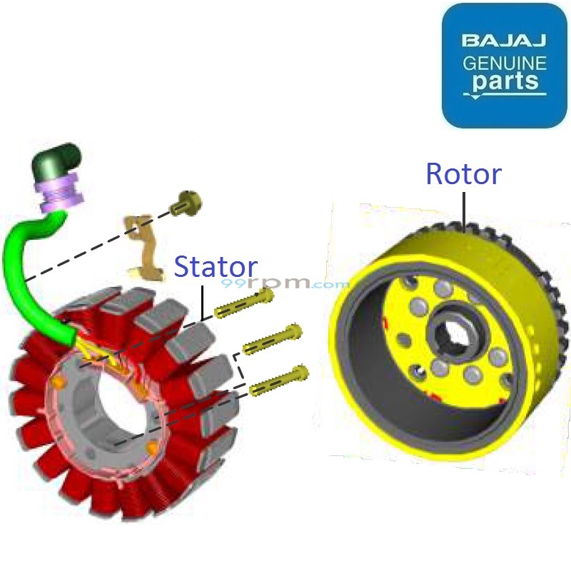 Pulsar 220 magnet price on sale