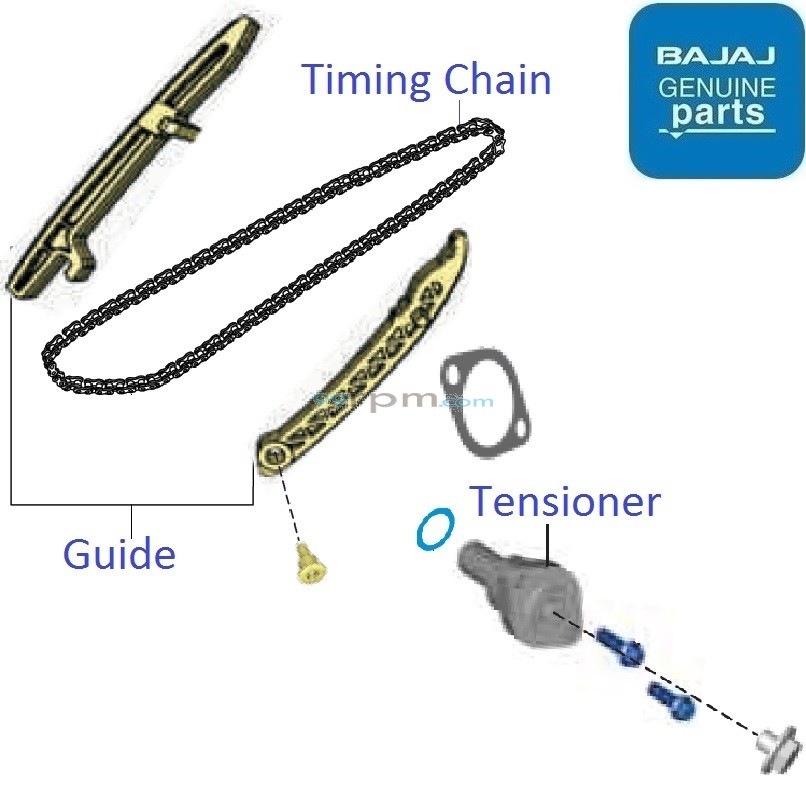 Bajaj Pulsar P150 Single Disc 2022 23 Timing Chain