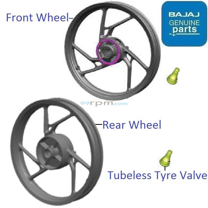 Bajaj pulsar 150 alloy wheel price top