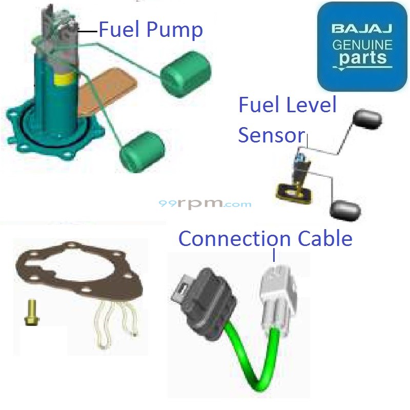 Pulsar rs 200 fuel pump motor price discount