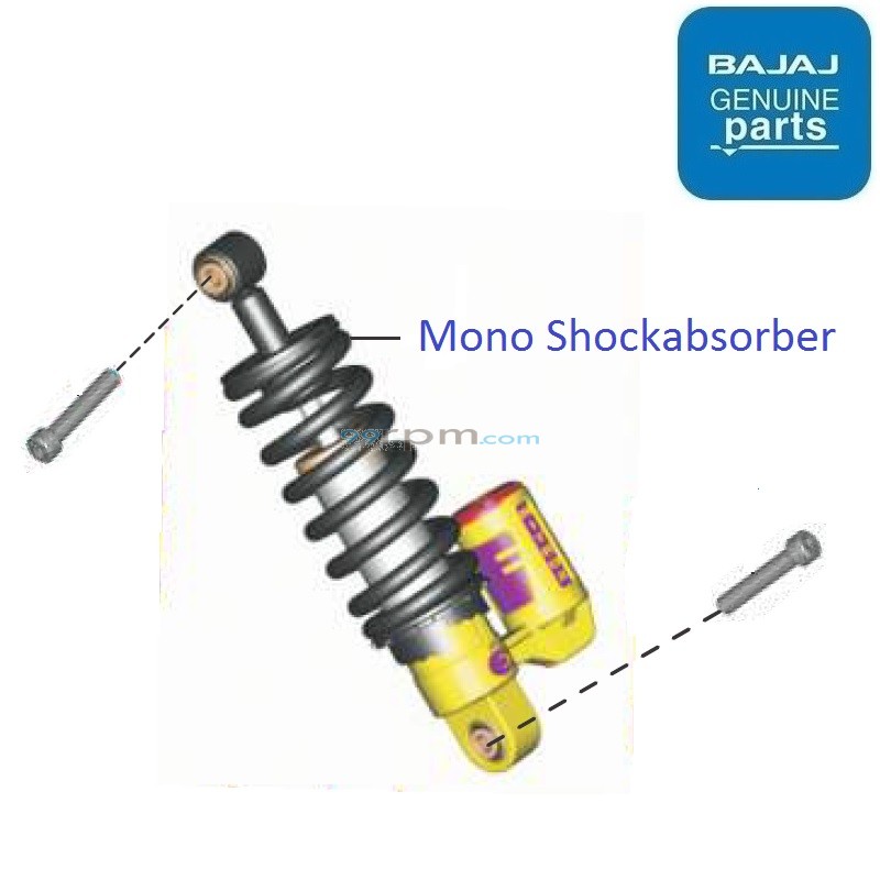 Pulsar 220 rear suspension price on sale