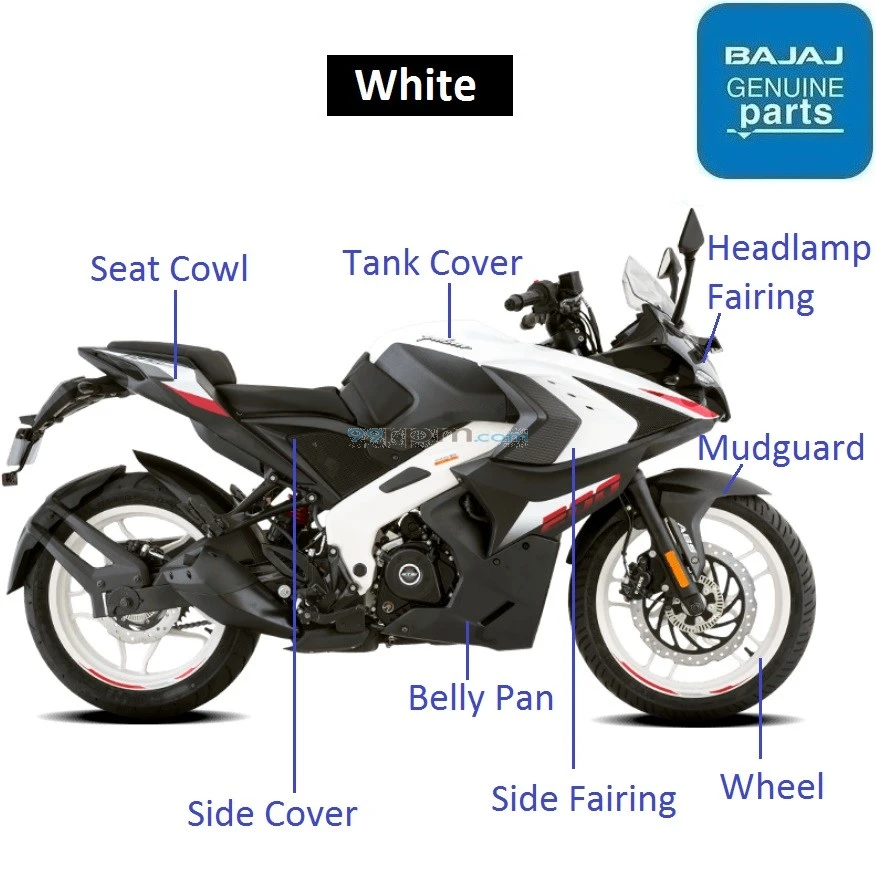 Pulsar rs 200 tank cover sale