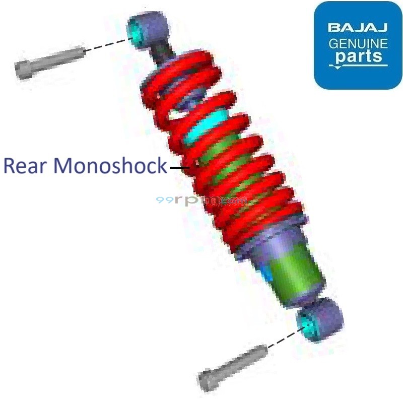 Shock bajaj pulsar cheap