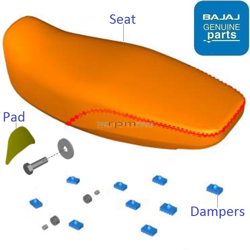 Bajaj ct 110 seat cover clearance