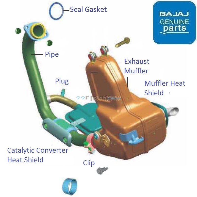 Ns 200 exhaust price hot sale