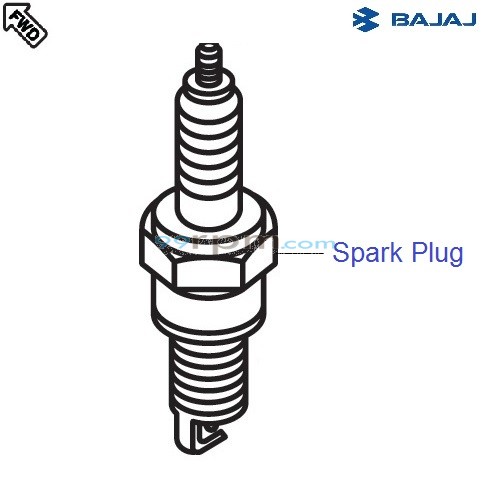 Bajaj Pulsar 150 UG4 DTS i Spark Plug