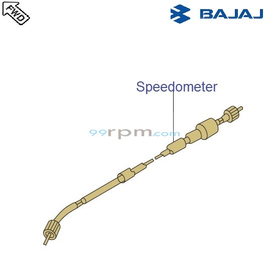 Bajaj Avenger Street 220 DTS i Speedometer Cable
