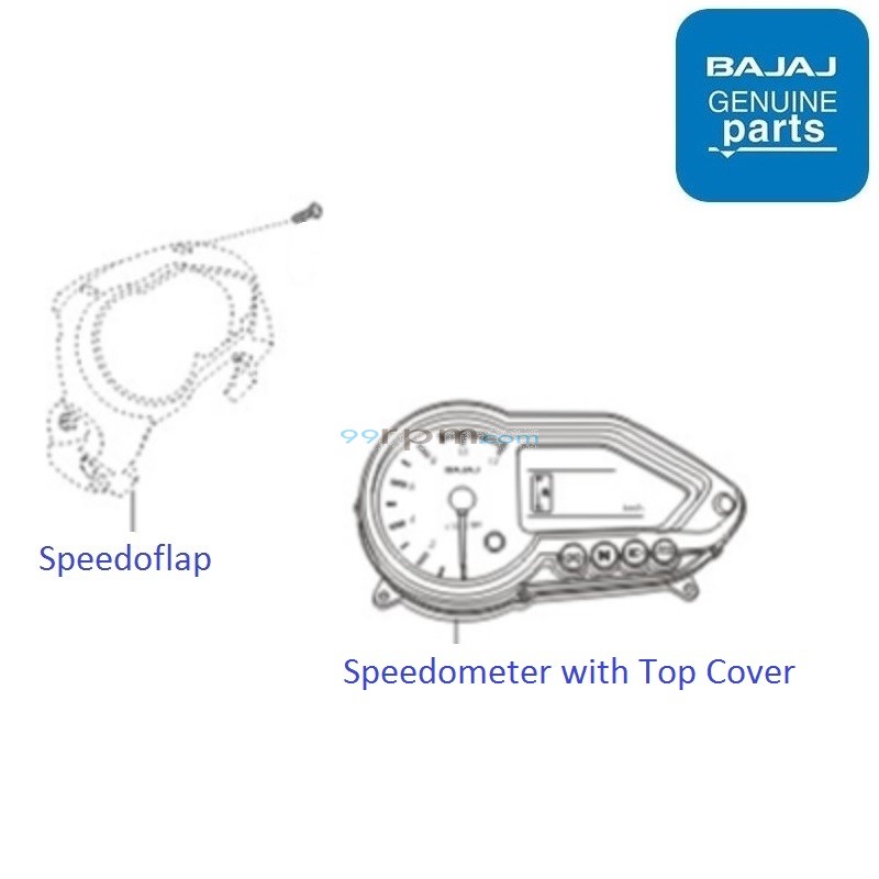 Bajaj Pulsar 220 DTS Fi Speedometer Console